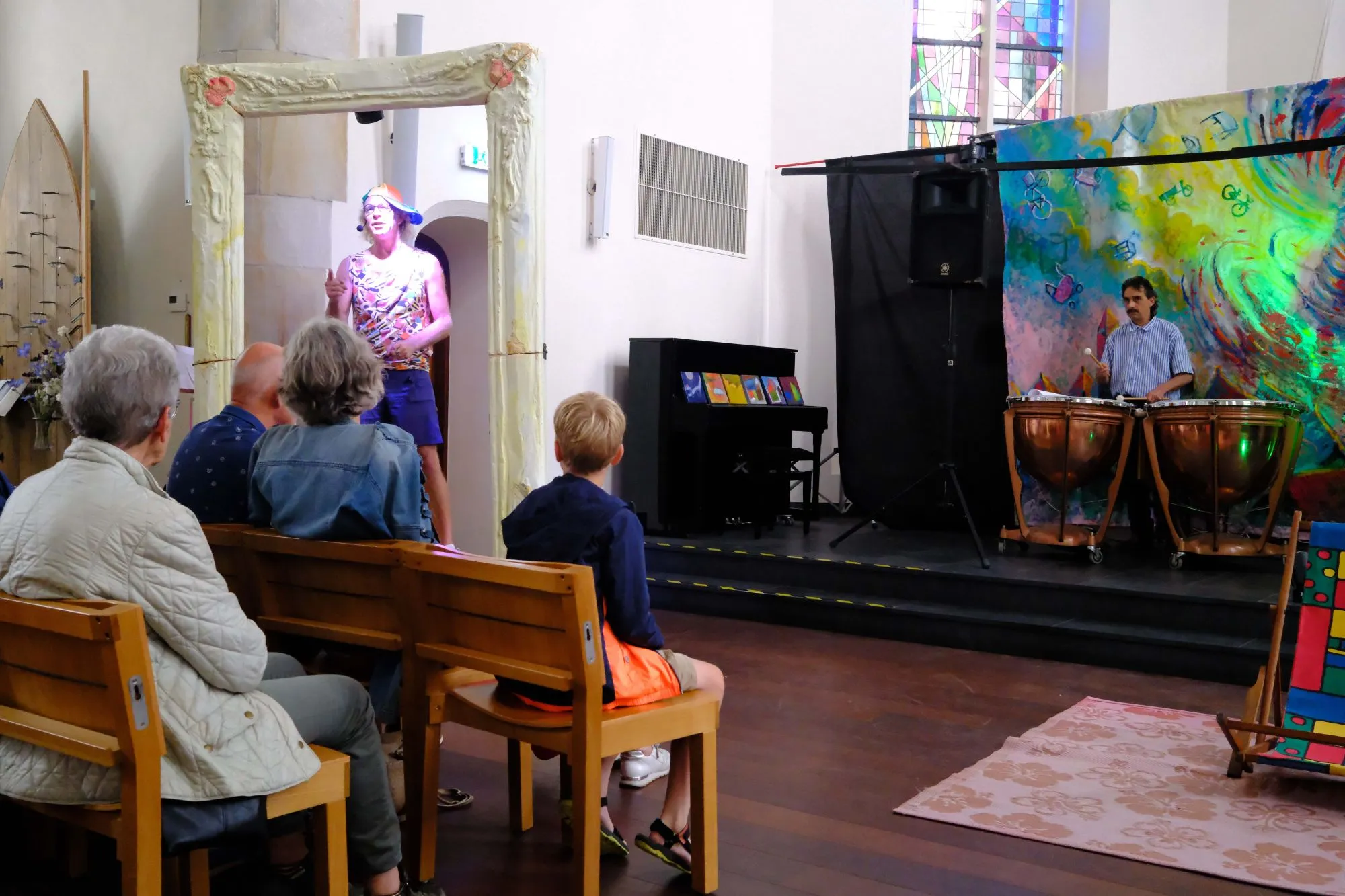 Stormachtig theater in Borculo